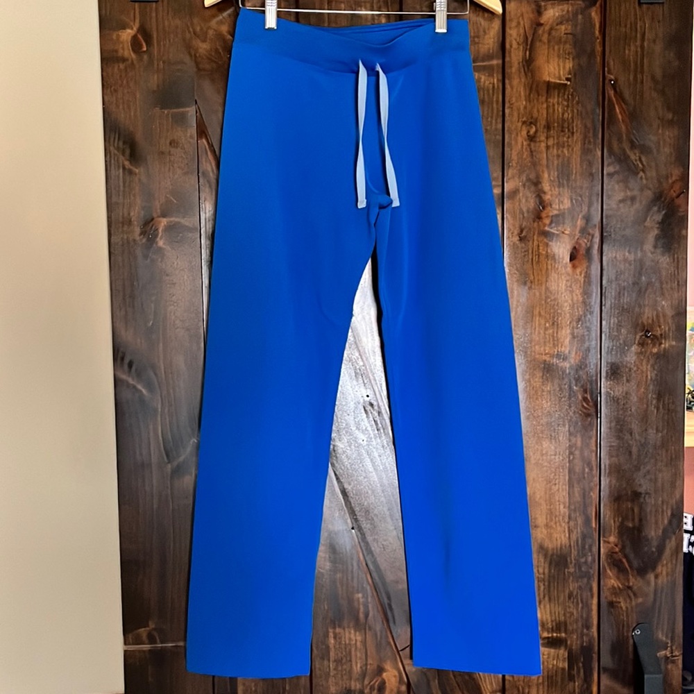 Figs Livingston Scrub Pants Royal Blue
